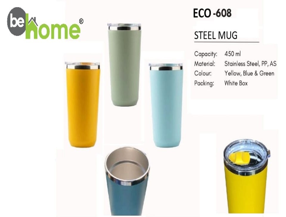 Behome Steel Mug Eco-608